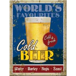 Magnet frigider - Cold beer - ArtGarage