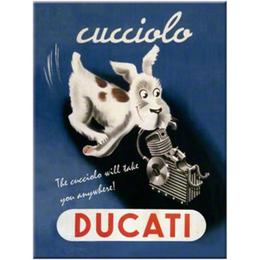Magnet frigider - Ducati Cucciolo - ArtGarage