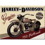 Magnet frigider - Harley Davidson Flathead - ArtGarage