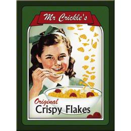 Magnet frigider - Mr. Crickles Crispy Flakes - ArtGarage