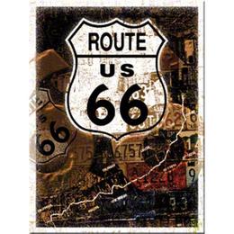 Magnet frigider - Route 66 Map - ArtGarage