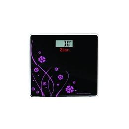 Cantar electronic de persoane Zilan negru, platforma sticla,150 kg maxim