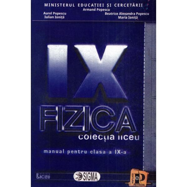 Fizica - clasa 9 - manual - doina turcitu, editura radical