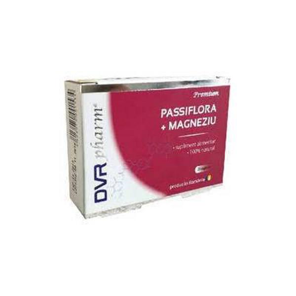 Passiflora si Magneziu DVR Pharm, 20 capsule