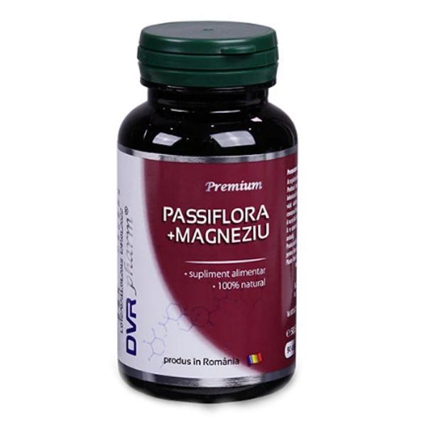 Passiflora si Magneziu DVR Pharm, 60 capsule