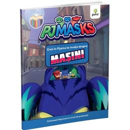 Eroii in Pijama te invata despre masini, editura Gama
