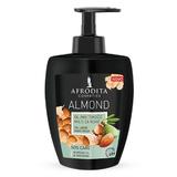 Sapun Lichid Uleios de Lux cu Ulei de Migdale - Cosmetica Afrodita Almond Oil Liquid Hand Wash SOS Care, 300 ml