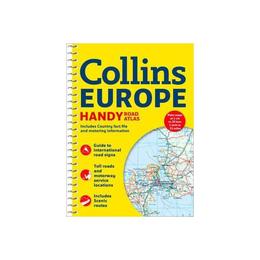 Collins Handy Road Atlas Europe - Collins Maps, editura Fair Winds Press