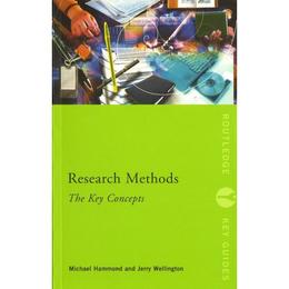 Research Methods: The Key Concepts - Michael Hammond, editura Yale University Press