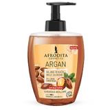 Sapun Lichid Uleios de Lux cu Ulei de Argan - Cosmetica Afrodita Argan Oil Liquid Hand Wash, 300 ml