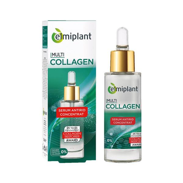 Collagen Serum Antirid Concentrat Elmiplant, 30ml 30ML poza noua reduceri 2022