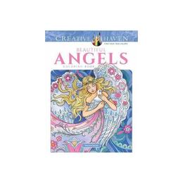 Creative Haven Beautiful Angels Coloring Book - Marjorie Sarnat, editura Dover Publications
