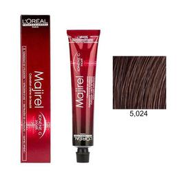 Vopsea permanenta - l'oreal professionnel majirel ionene g incell nr. 5,024 saten deschis natural irizat aramiu