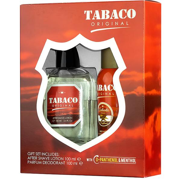 Set Cadou pentru Barbati Tabaco Original Florgarden – Lotiune dupa Barbierit 100ml + Parfum Deodorant 100ml