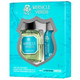 Set Cadou pentru Barbati Wersicle Veros Florgarden - Lotiune dupa Barbierit 100ml + Parfum Deodorant 100ml