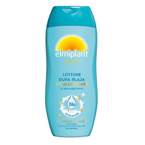 Sun lotiune dupa plaja stralucitoare elmiplant, 200ml