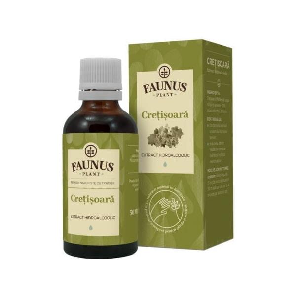 Tinctura Cretisoara Faunus Plant, 50 ml