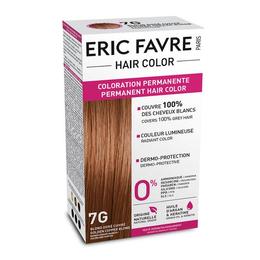 Vopsea de par fara amoniac eric favre hair color 7g blond dore arămiu