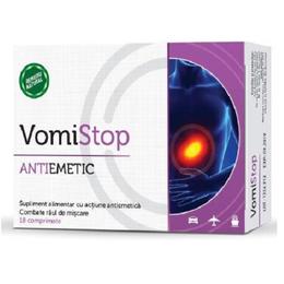 Vomistop esvida pharma, 18 comprimate