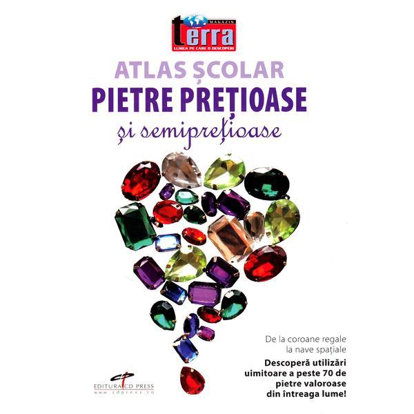 Alas scolar. Pietre pretioase si semipretioase, editura Cd Press