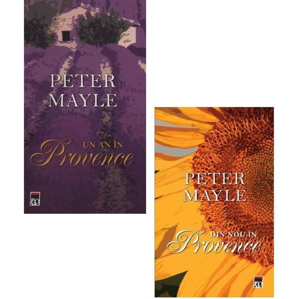 Pachet: Un an in Provence + Din nou in Provence - Peter Mayle, editura Rao