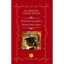 Studiu in rosu aprins. semnul celor patru - arthur conan doyle, editura rao