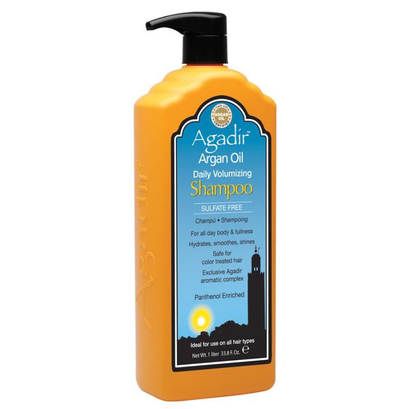 Sampon pentru Volum – Agadir Argan Oil Daily Volumizing Shampoo, 1000 ml Agadir