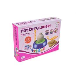 Jucarie de creatie MalPlay Roata Olarului cu lut si accesorii