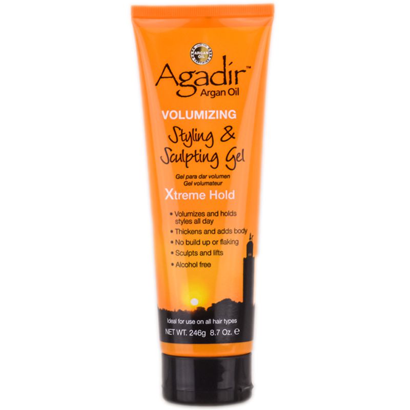 Gel pentru Volum - Agadir Argan Oil Volumizing Styling & Sculpting Gel Xtreme Hold 246 ml