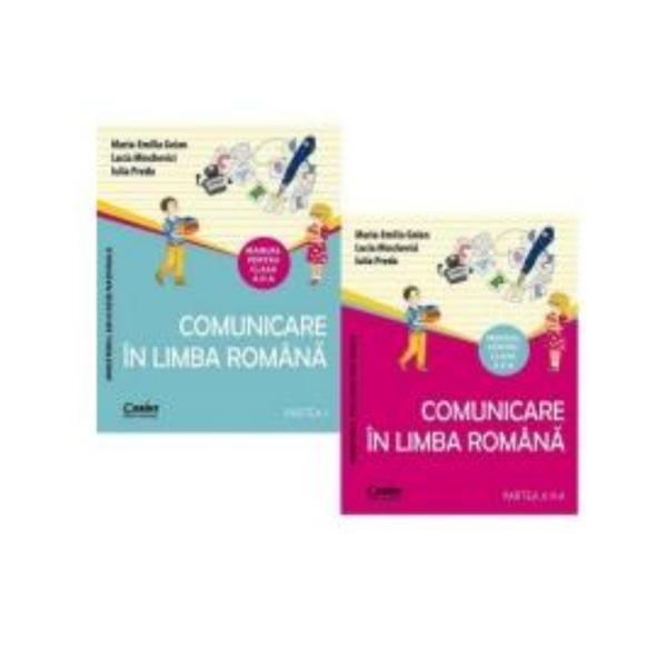 Comunicare in limba romana cls 2 partea i+partea ii + cd - maria-emilia goian, lucia minchevici, editura corint