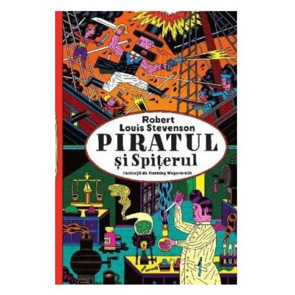 Piratul si spiterul - robert louis stevenson, editura pandora