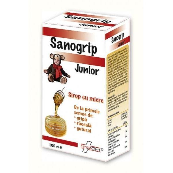 Sirop Sanogrip Junior Farma Class, 100 ml