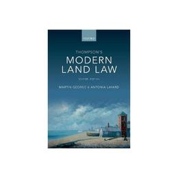 Thompson&#039;s Modern Land Law - Martin George, editura Flame Tree Calendars