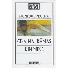 Ce-a mai ramas din mine - monique proulx, editura univers