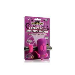 Claxon Mini Hornit cu lumina - Roz si mov