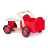 Vehicul din lemn cu portbagaj - New Classic Toys