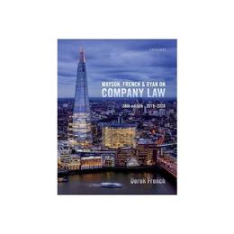 Mayson, French & Ryan on Company Law - Derek French, editura Palgrave Macmillan Higher Ed