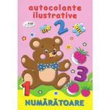 Numaratoare. Autocolante ilustrative, editura Biblion