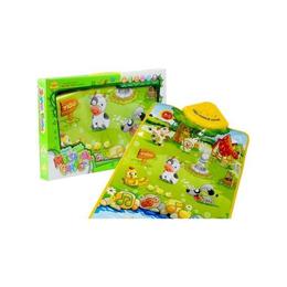 Covoras interactiv MalPlay pentru bebelusi ferma animalelor cu sunete si lumini
