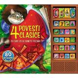 4 povesti clasice cu cate 20 de sunete fiecare, editura Crisan