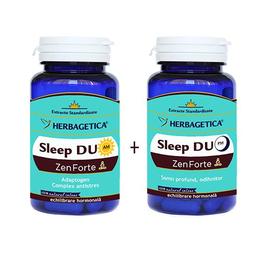 Sleep Duo Am/PM Zen Forte Herbagetica, 120+120 capsule