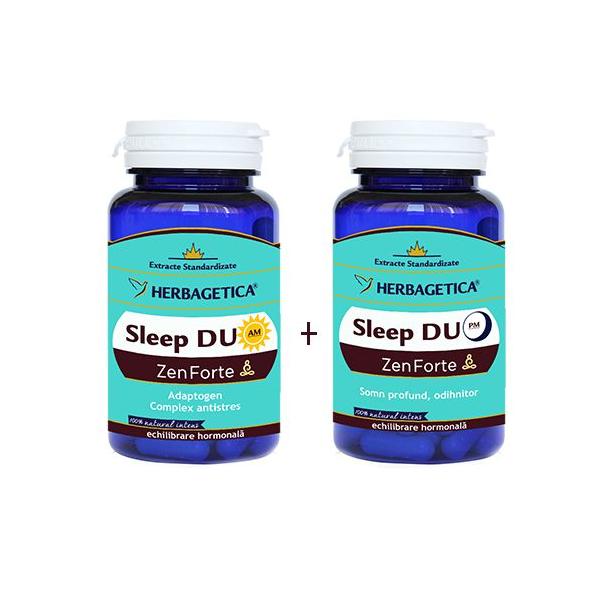 Sleep Duo Am/PM Zen Forte Herbagetica, 30+30 capsule