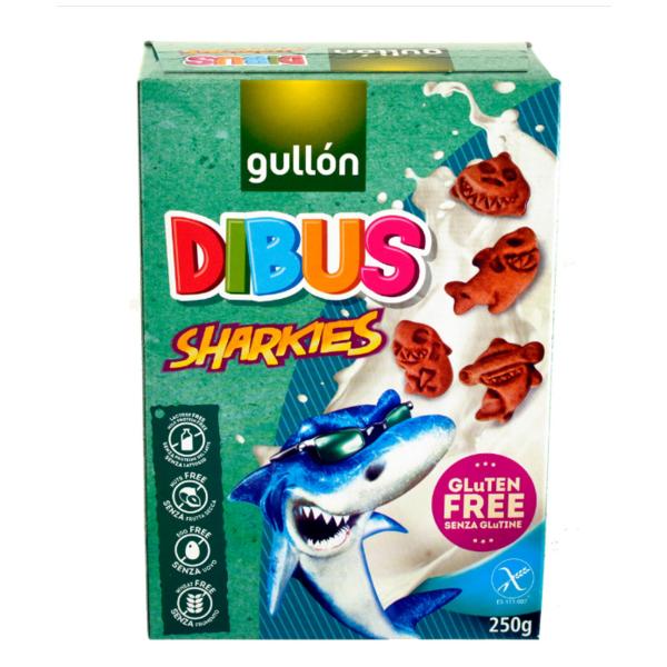 Biscuiti Dibus Sharkies Fara Gluten Gullon, 250g