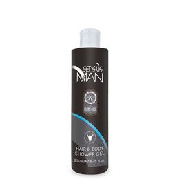 Sampon si gel de dus pentru barbati sens us hair   body shower gel 250 ml
