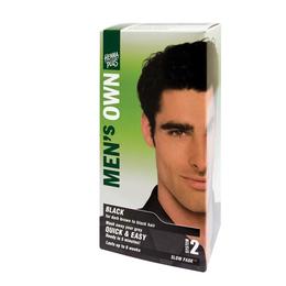 Vopsea par barbati, men's own black, hennaplus, 80 ml