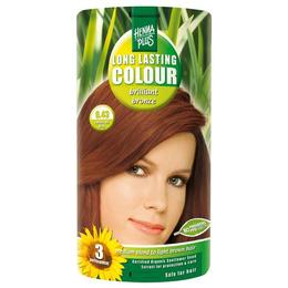 Vopsea par, long lasting colour, 6.43 brilliant bronze, hennaplus