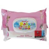 Servetele Umede cu Capac pentru Copii Pink FLM Group, 72buc