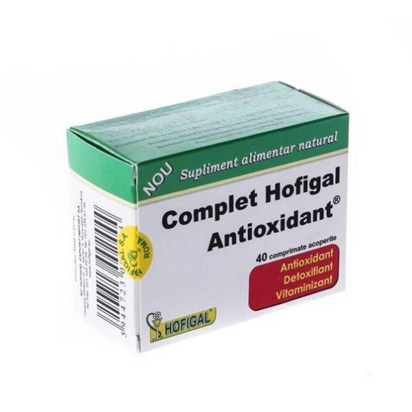 Complet Antioxidant Hofigal, 40 comprimate