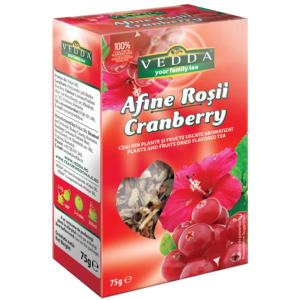 Ceai de Afine Rosii Vedda, 75g