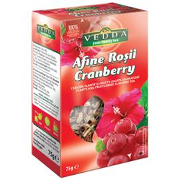 Ceai de afine rosii vedda, 75g